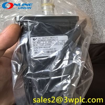 200V YASKAWA อะไหล่ 3000 RPM YASKAWA SGMAH-04A1A21D มอเตอร์เซอร์โว Rotary