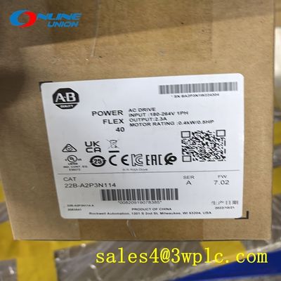 22B-A2P3N114 Allen Bradley PowerFlex 40 - 0.4 กิโลวัตต์ (0.5 แรงม้า) AC Drive