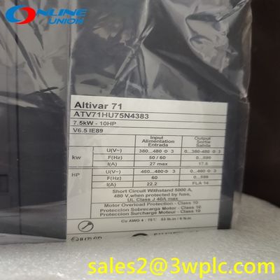 ATV71HU75N4383 Schneider Electric Variable Speed Drive EMC Filter-Graphic Terminal