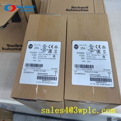 25A-D6PON114 Allen Bradley Allen Bradley  PowerFlex 523 2.2kW (3Hp) AC Drive