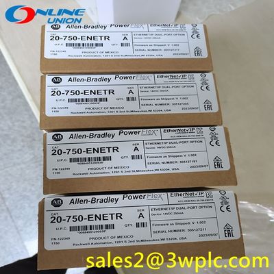 20-750-ENETR โมดูลเสริม EtherNet/IP แบบ Dual-port ของ Allen Bradley
