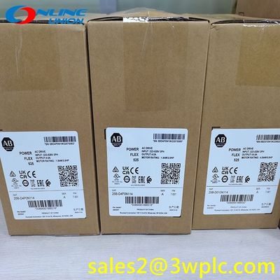 25B-D010N114 Allen Bradley PowerFlex 525 ตัวควบคุม PLC Allen Bradley แบบปรับความถี่ได้