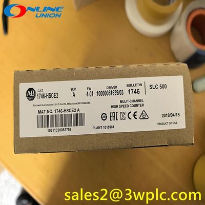 1746-HSCE2 Allen Bradley SLC 500 ตัวนับความเร็วสูงแบบหลายช่องสัญญาณ
