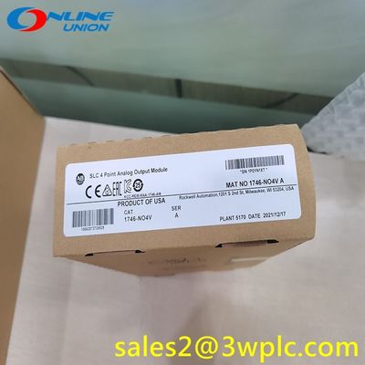 1746-NO4V 앨런 브래들리 네 (4) 포인트, 격리되지 않은 SLC 500 표준 아날로그 전압 출력 모듈