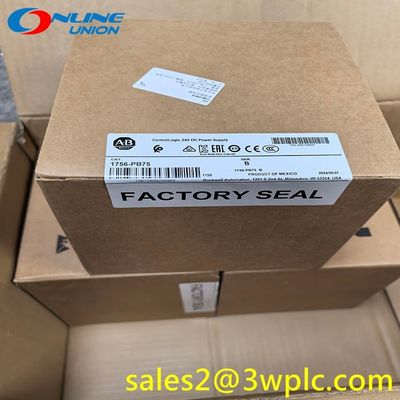 1756-PB75 آلن بردلی منبع برق، کنترول لوژیک، DC، 18 32V DC ورودی، 5V در 13A خروجی