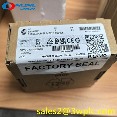 1769-0F8V เอาต์พุตแรงดันไฟฟ้า 8 ช่องสัญญาณ Allen Bradley | CompactLogix I/O