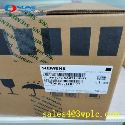 1FK7042-5AK71-1EH3 SIEMENS SIMOTICS S เซอร์โวมอเตอร์แบบซิงโครนัส