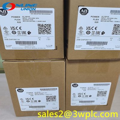 25B-D4P0N114 Allen Bradley PowerFlex 525 1.5kW (2Hp) AC Drive