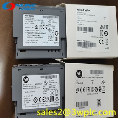 1734-IE4C Allen Bradley POINT I/O 4 จุด โมดูลข้อมูลแบบแอนาล็อก