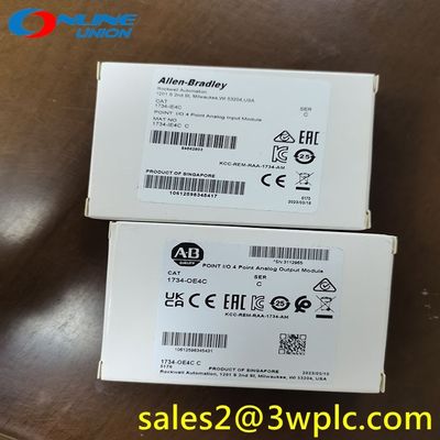 1734-IE4C Allen Bradley POINT I/O 4 จุด โมดูลข้อมูลแบบแอนาล็อก