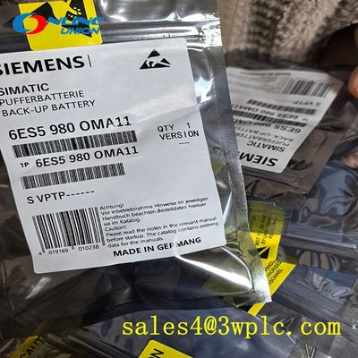 6ES5980-0MA11 แบตเตอรี่สํารอง SIEMENS แบตเตอรี่ลิธี