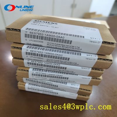 6ES7952-1AM00-0AA0 SIEMENS  การ์ดหน่วยความจำ RAM สำหรับ S7-400