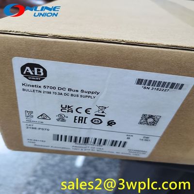 55 มม. 2198-P070 Allen Bradley Kinetix 5700 DC Bus Supply สามเฟส