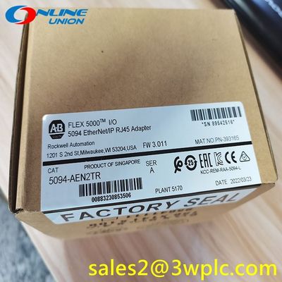 1880 mA Allen Bradley PLC 5094-AEN2TR Allen Bradley อะแดปเตอร์อีเธอร์เน็ต 32V DC 5094 Allen Bradley 16 โมดูล RJ45