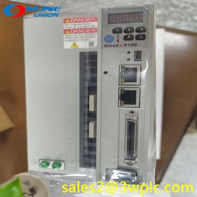 5000 แอมป์ Allen Bradley PLC 2198-E4015-ERS Allen Bradley Kinetix 5100 เซอร์โวไดรฟ์คลาส 400V