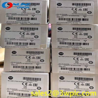 2 จุด 2080-IF2 Allen Bradley Micro800 Analog Plug ในระยะเวลา 180ms ต่อช่องที่เปิดให้ใช้งาน