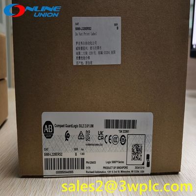 PLC Allen Bradley 5069-L320ERS2 Allen Bradley Compact GuardLogix SIL2 ความปลอดภัยสูง 2.0/1.0M