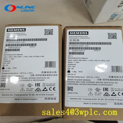 6SE6440-2UD21-1AA1 SIEMENS MICROMASTER 440 ซีรีย์ แอนซี ดริเวอร์