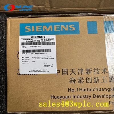6SE7021-3EB51 SIEMENS SIMOVERT MASTERDRIVES MOTION CONTROL COMPACT UNIT