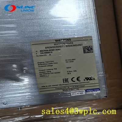 6SE7028-0ES87-2DA1 SIEMENS SINAMICS/SIMOVERT MASTERDRIVES หน่วยเบรก
