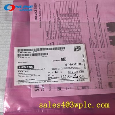 6SL3040-1MA00-0AA0 SIEMENS SINAMICS ชุดควบคุม CU320-2 DP