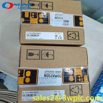 โมดูลผสมดิจิตอลและอนาล็อก ABB Parts 24VDC 0.5A ABB X20CM0985