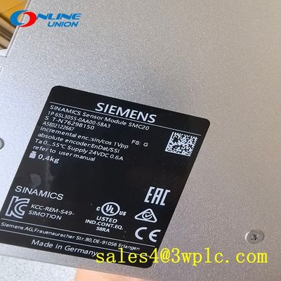 6SL3055-0AA00-5BA3 SIEMENS SINAMICS S120 SENSOR MODULE SMC20 BOARD