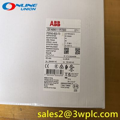 ประหยัดพลังงาน ABB 1SFA896111R7000 เครื่องเริ่มต้นอ่อน ด้วยทางเว้นที่ติดตั้ง + 3 X โพเทนติโอเมตร