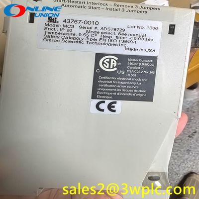 443767-0010 OMRON เครื่องควบคุม Mat ความปลอดภัย ของซีรีส์ MC3