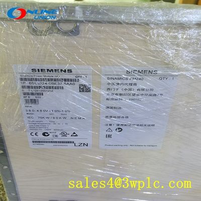6SL3224-0BE37-5AA0 โมดูลพลังงาน SIEMENS G120 PM240