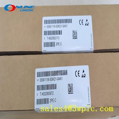 6SN1118-0DK21-0AA1 SIEMENS SIMODRIVE 611 บล็อกควบคุมลูปดิจิตอล