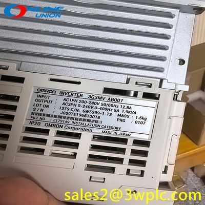3G3MV-AB007 OMRON เครื่องประกอบการหลายประการที่มีประสิทธิภาพสูง