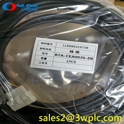0.3kW OMRON อะไหล่ OMRON R7A-CEA003S-DE โมเตอร์สมาธิและเคเบิลโคเดอร์