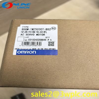 ไดรฟ์ซัพพลาย ชิ้นส่วน OMRON OMRON R88M-1M75030T-BS2 วิธีการควบคุมเซอร์โว EtherCAT