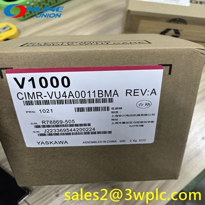 อินเวอร์เตอร์ไดรฟ์ YASKAWA CIMR-VU4A0011BMA ขนาดกะทัดรัด ควบคุมความเร็วได้อย่างแม่นยำ ประสิทธิภาพการใช้พลังงาน
