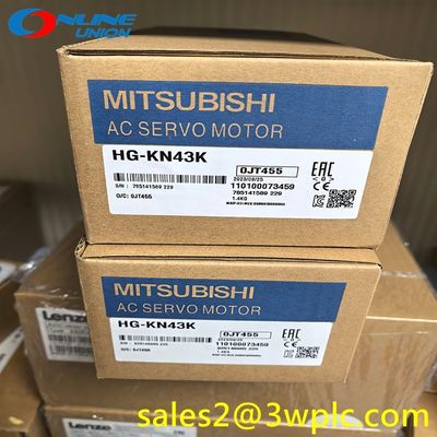 ความแม่นยําสูง MITSUBISHI HG-KN43 มอเตอร์เซอร์โว้ โซลูชั่นความอ่อนแอต่ํา 5000 รอบ / นาที