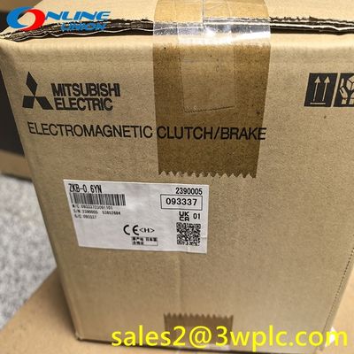 เบรกผงแม่เหล็ก MITSUBISHI ZKB-0.6YN ความแม่นยำสูง DC 24V 1800 รอบต่อนาที
