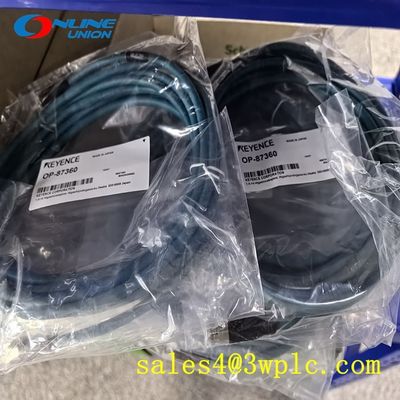 OP-87360 KEYENCE เคเบิลอีเทอร์เน็ต NFPA79 รองรับ 5 ม