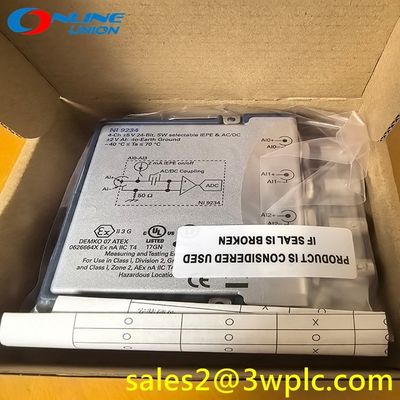 โมดูลวัดสัญญาณไดนามิก NI-9234 National Instruments แบบสี่ช่องสัญญาณ
