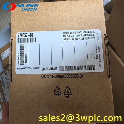 ระบบอัตโนมัติทางอุตสาหกรรม โมดูล National Instruments NI NI-9205 779357-01 การควบคุมกระบวนการ