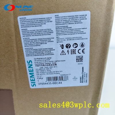 ค่า Soft Starter SIEMENS 3RW4435-6BC44 400 โวลต์ สำหรับงานอุตสาหกรรม