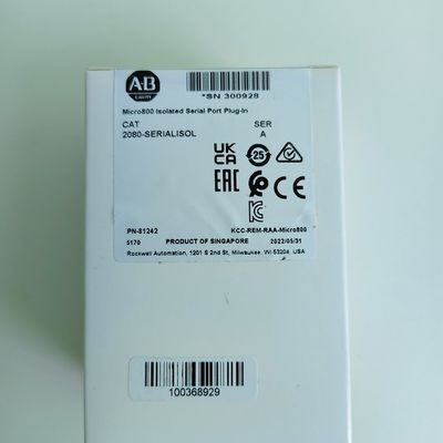 แรงดันไฟฟ้าแยก 500V AC Allen Bradley 2080-SERIALISOL ความเสถียรสูง