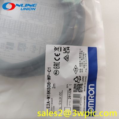 เซนเซอร์ตรวจจับระยะแบบเหนี่ยวนำ OMRON Parts OMRON E2A-M18KS08-WP-C1 แบบเกลียว