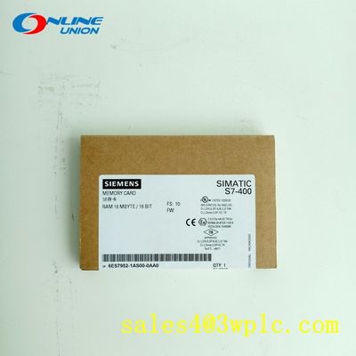 2MB SIEMENS PLC Module 6ES7952-1AS00-0AA0 การ์ดความจํา RAM ของ SIEMENS
