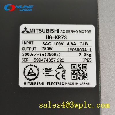 HG-KR73 MITSUBISHI Servomotor HG Series, Power 750 W