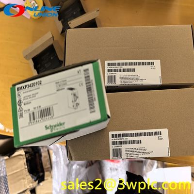 BMXP3420102 Schneider Modicon M340 Processor Module for Industrial Automation (1024 I/O, 4MB Memory)