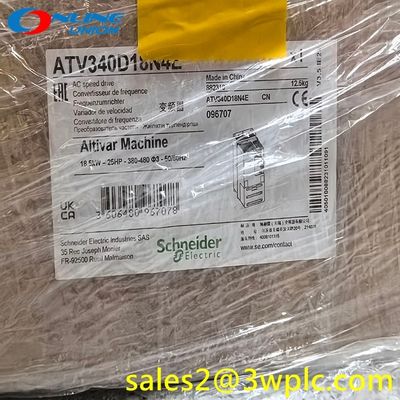 ATV340D18N4C Schneider Altivar 340 18.5kW 400V IP55 Three-Phase Variable Speed Drive for Advanced Industrial Automation
