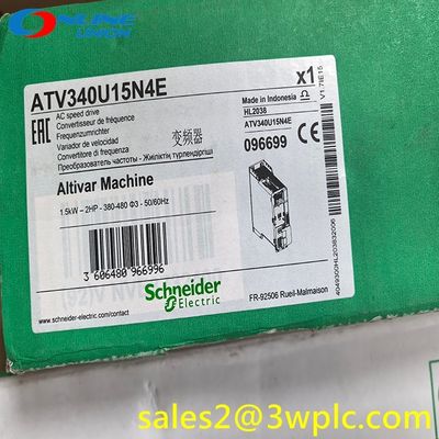 ATV340U15N4E Schneider Altivar 340 15kW 400V IP55 Three-Phase Variable Speed Drive for Advanced Industrial Automation