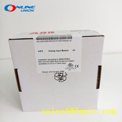 3BSE008516R1 ABB  AI810 Analog Input 8 ch industrial communication module