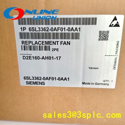 6SL3362-0AF01-0AA1  three-phase backup fan in the Siemens SINAMICS series